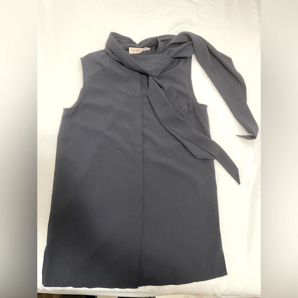 Tory Burch Navy Blue Top